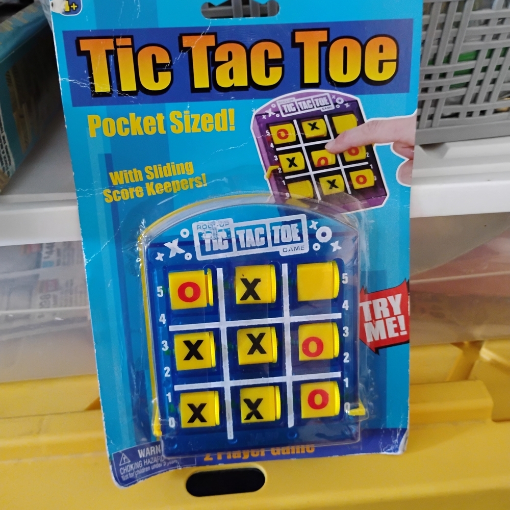 Vintage Tic Tac Toe Pocket Game